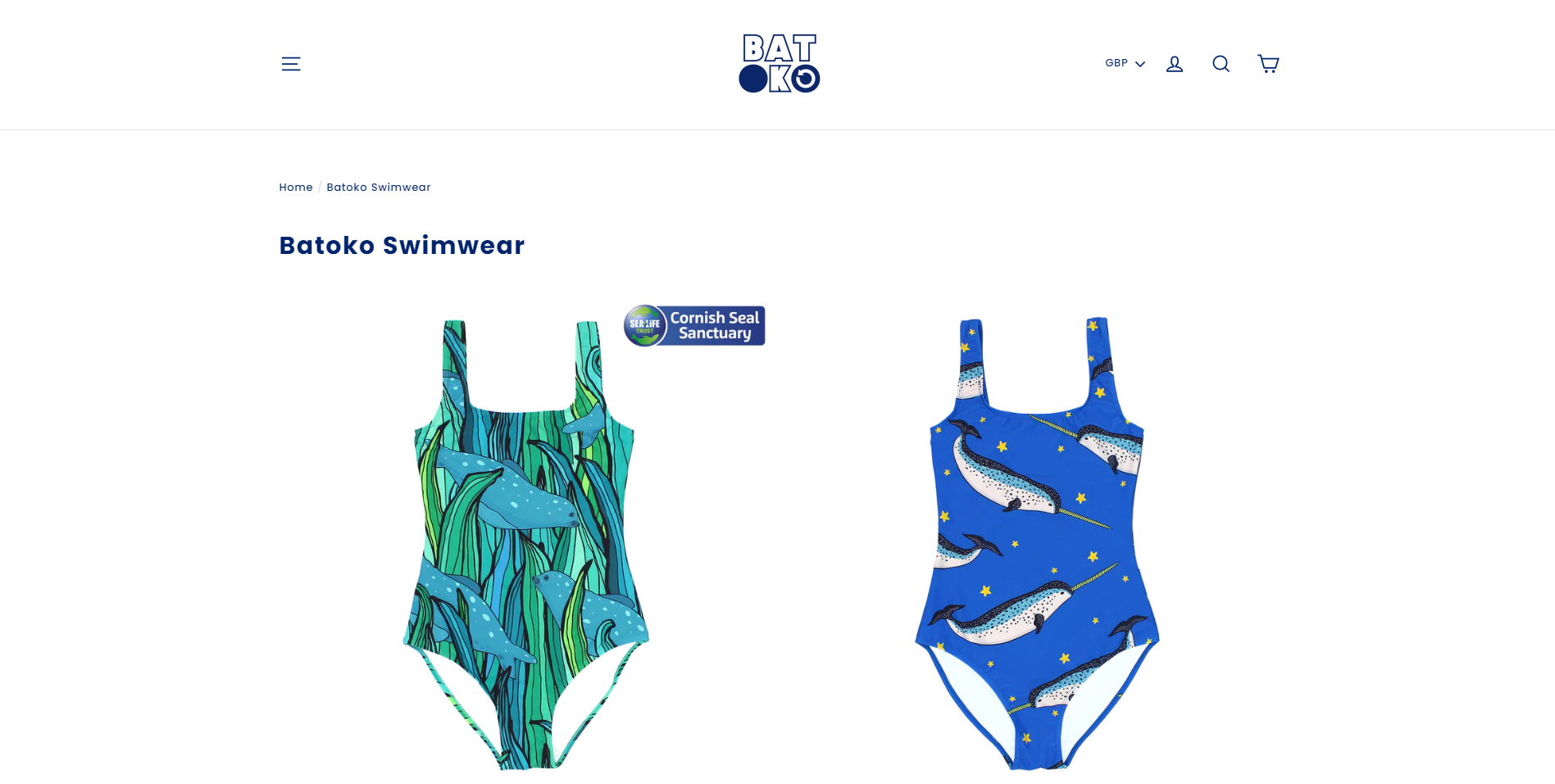 BATOKO Seal Swimsuit, Recycling Plastic Waste Into Swimwear